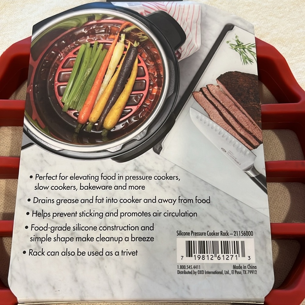 NWT Soft Works Silicone Pressure Cooker Rack - Picture 5 of 8